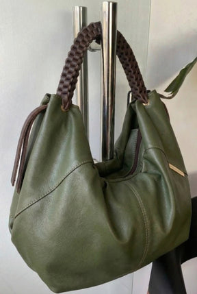 Bolsa MORGANA em couro legítimo