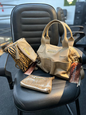 Bolsa ATENAS em couro legítimo