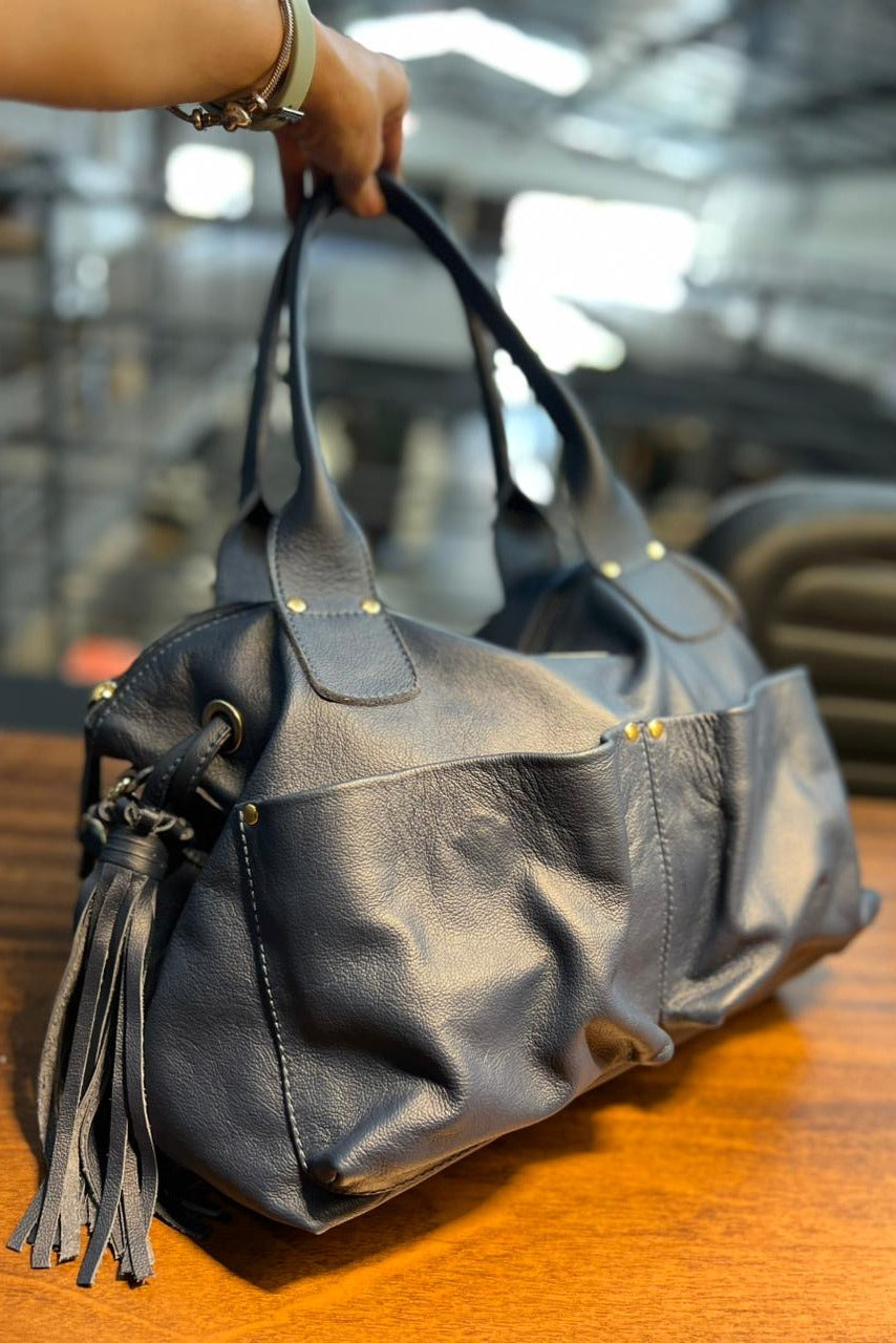 Bolsa IBIZA em couro legítimo