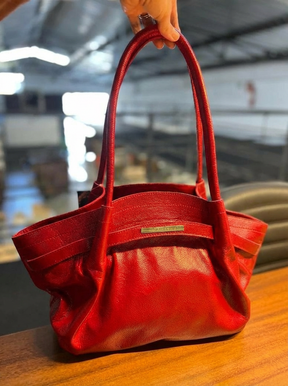 LANÇAMENTO! Bolsa BONATA em couro legítimo