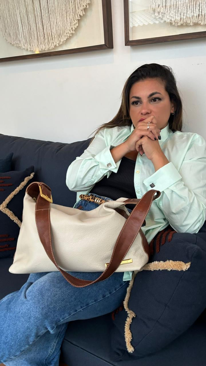 Bolsa LOS ANGELES em couro legítimo