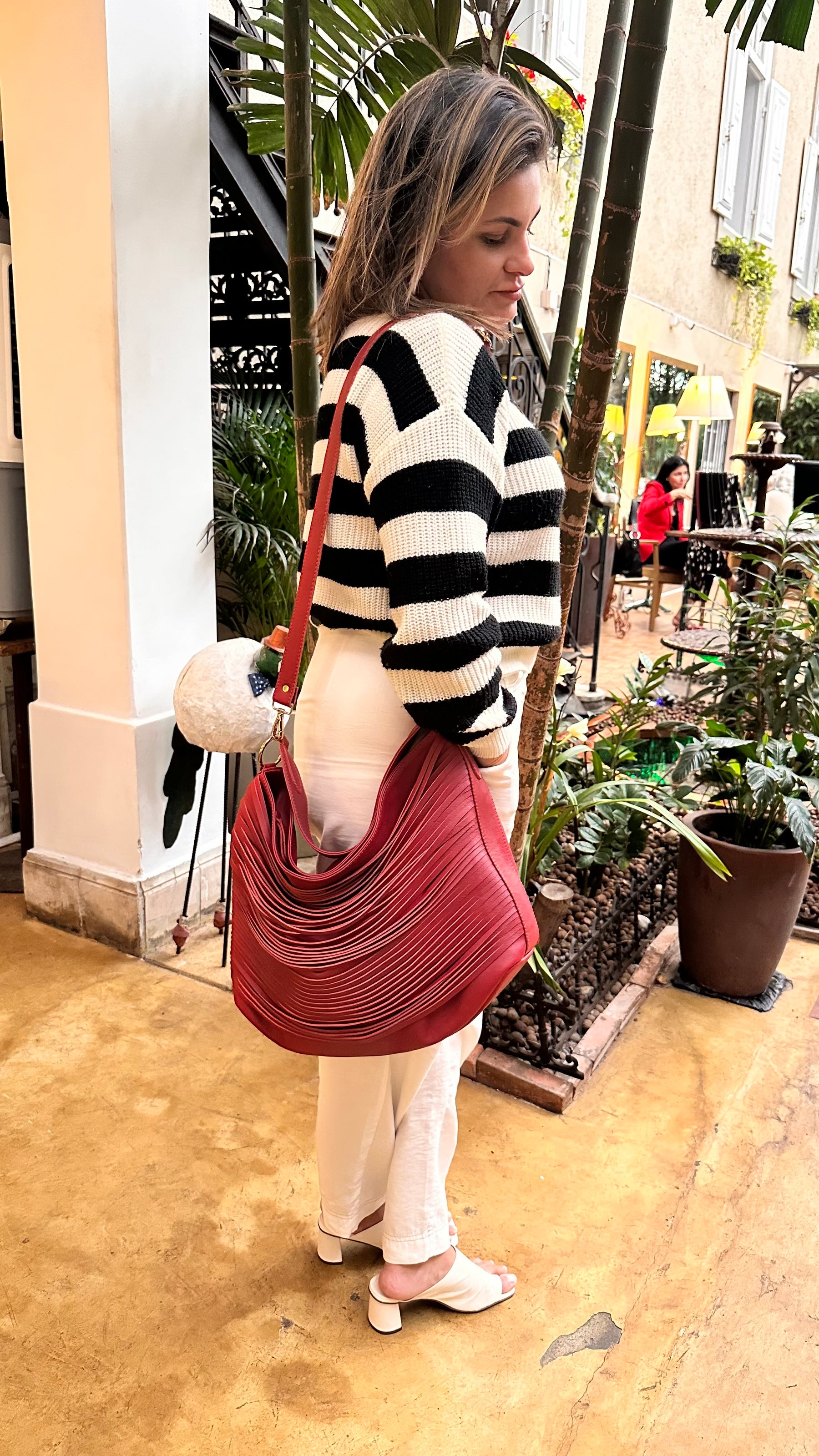 LANÇAMENTO! Bolsa OCEANO em couro legítimo