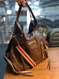 Bolsa MONTEVIDÉO em couro legítimo