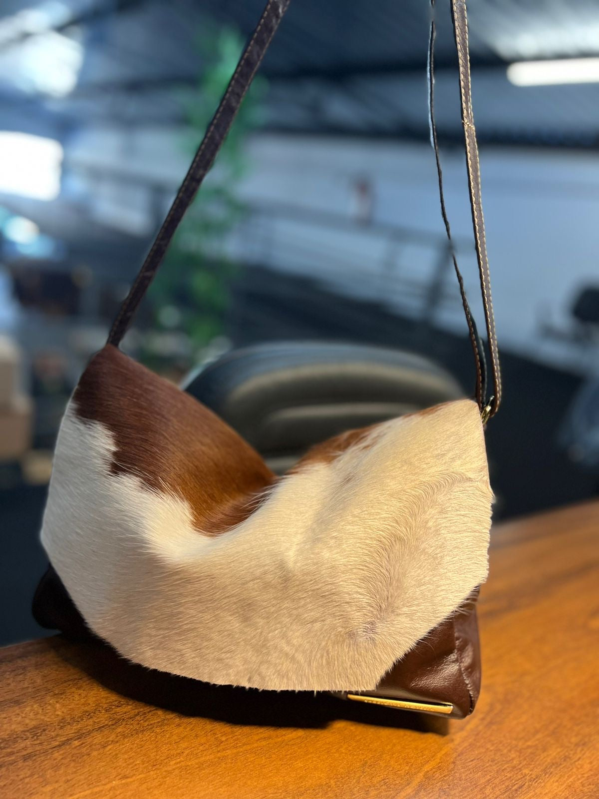 Bolsa CARTEIRO LIVERPOOL em couro legítimo