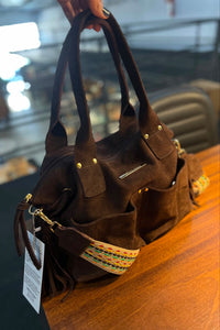 Bolsa IBIZA em couro legítimo