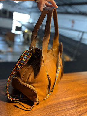 Bolsa MONTEVIDÉO em couro legítimo