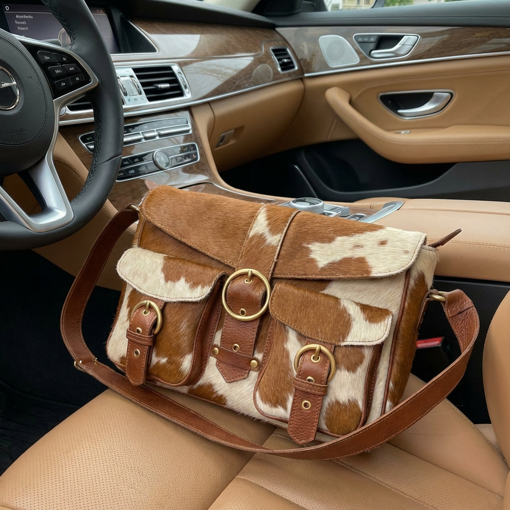 Bolsa KASTELLET em couro legítimo