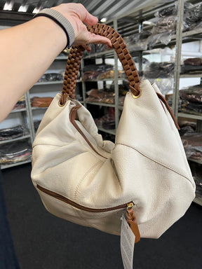 Bolsa MORGANA em couro legítimo