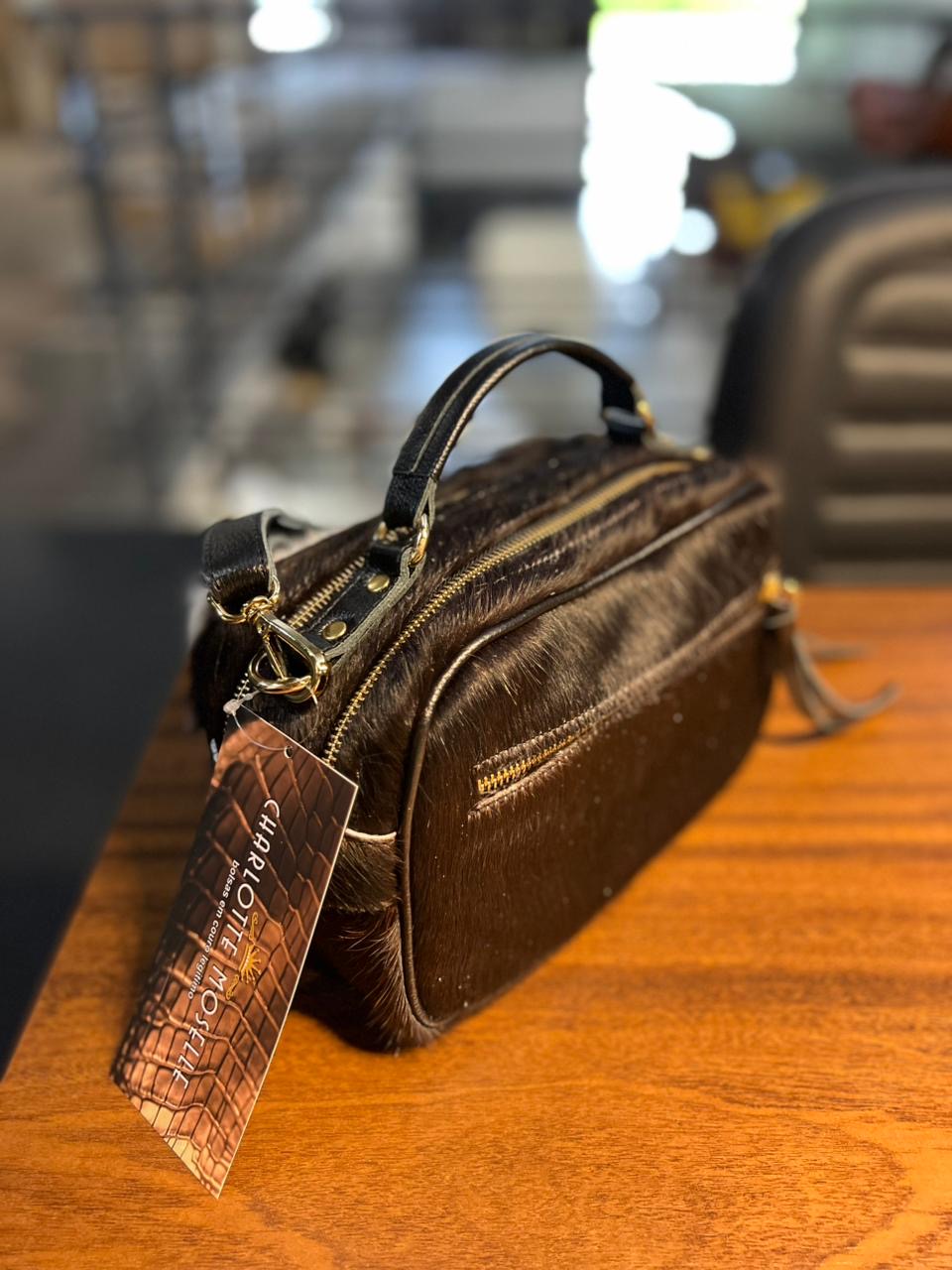 Bolsa MÔNACO em couro legítimo