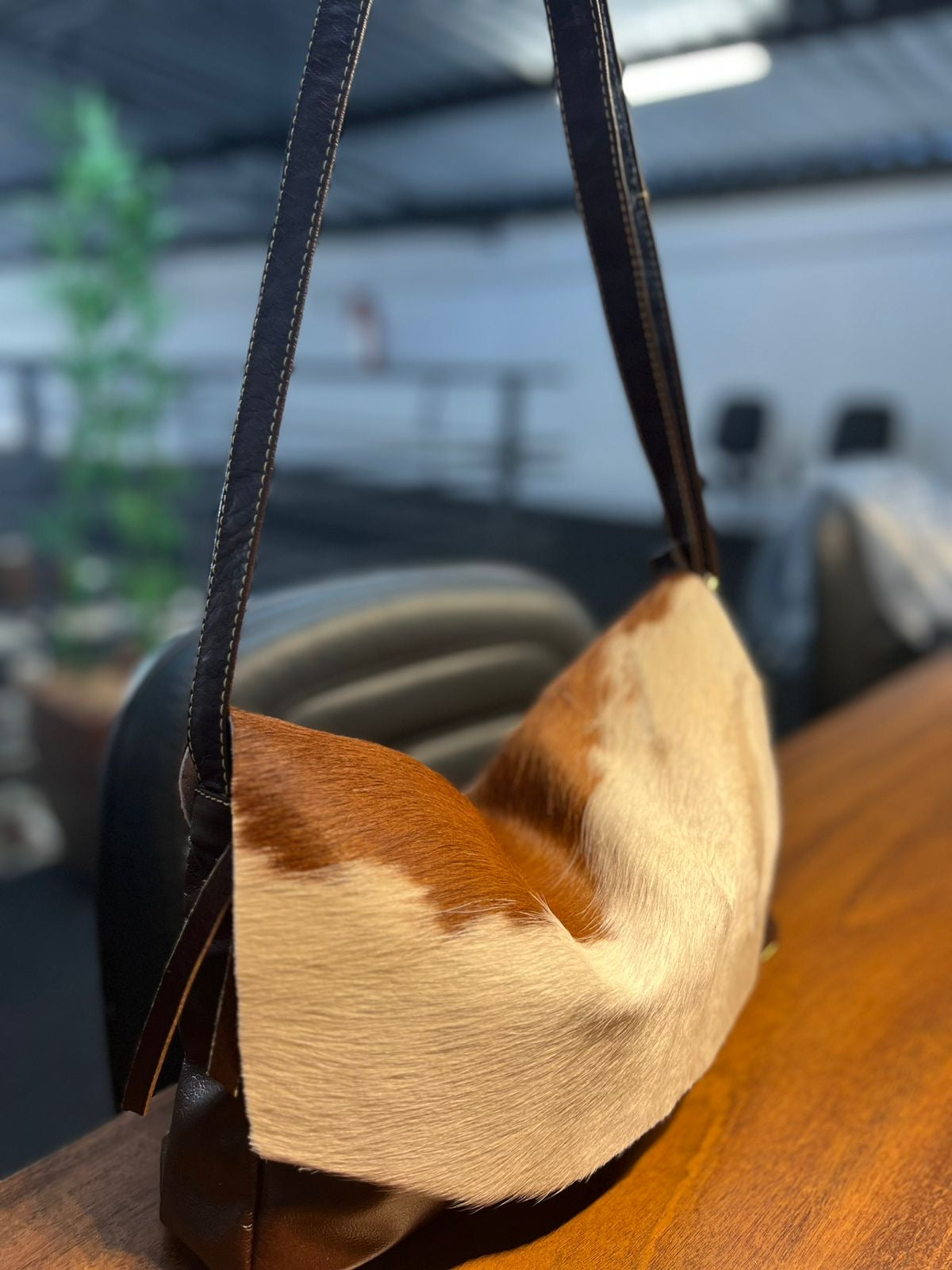 Bolsa CARTEIRO LIVERPOOL em couro legítimo