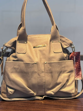 Bolsa VALÊNCIA  em couro legítimo