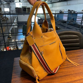 Bolsa MONTEVIDÉO em couro legítimo