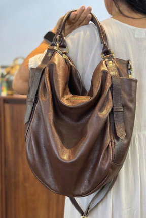 Bolsa HAIA em couro legítimo