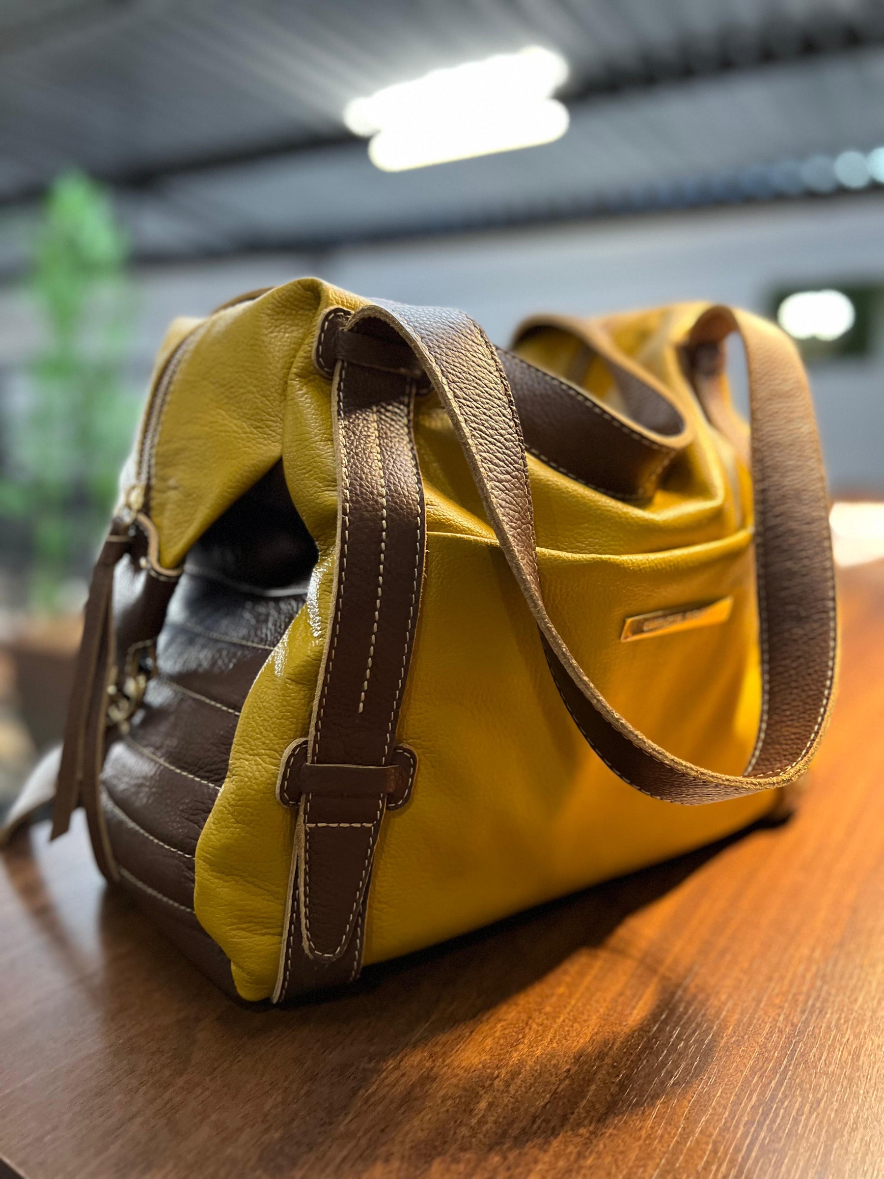 Bolsa JAPÃO em couro legítimo