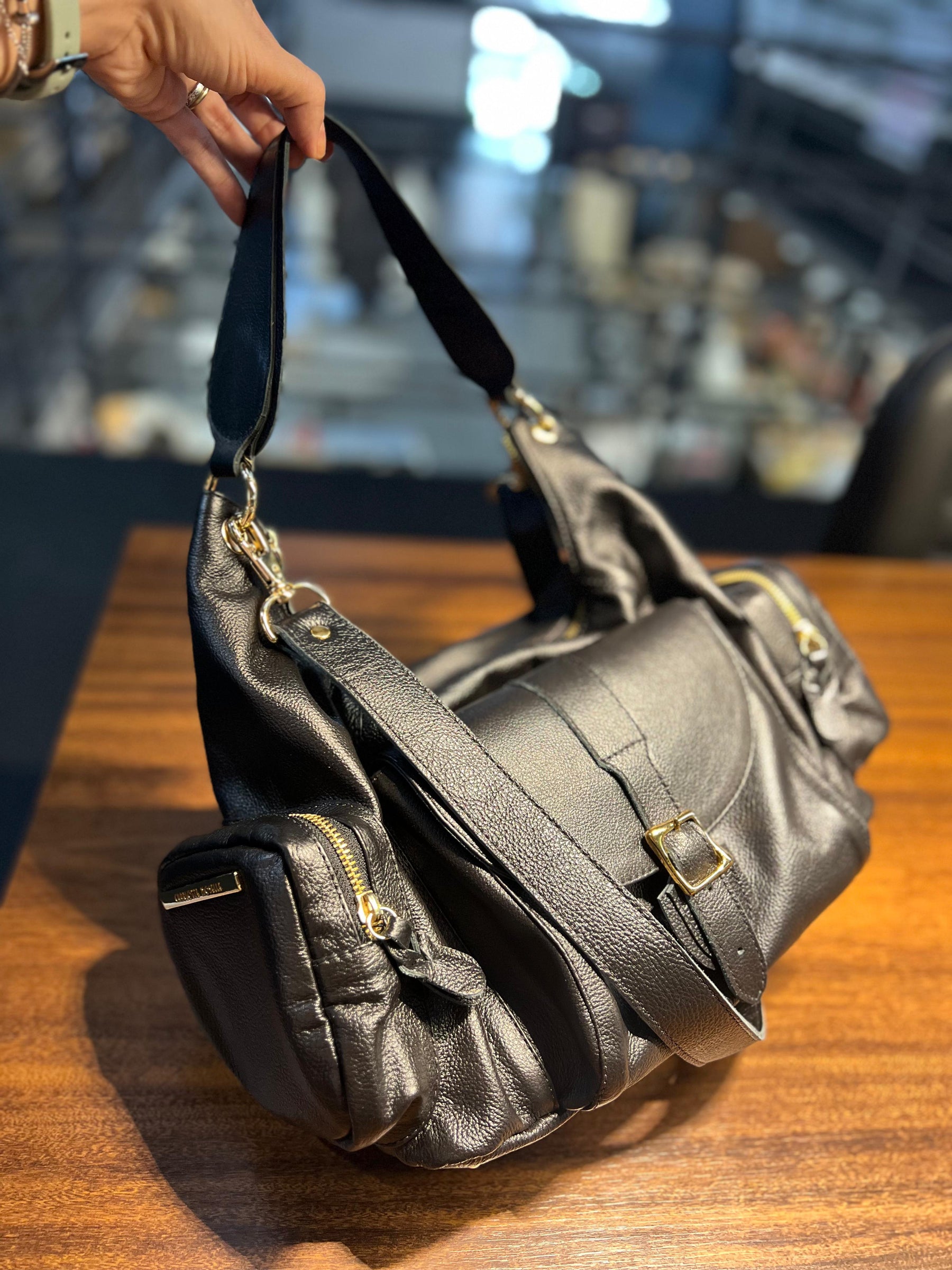 Lançamento! Bolsa HAVANA em couro legítimo