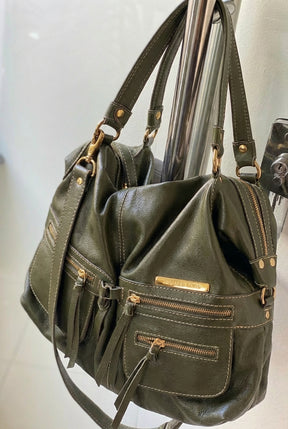 Bolsa ESPANHA em couro legítimo