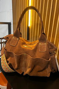 Bolsa IBIZA em couro legítimo