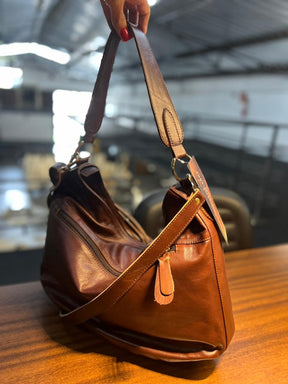 LANÇAMENTO! Bolsa OCEANO em couro legítimo