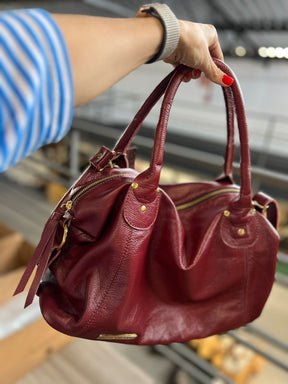 Bolsa ITÁLIA em couro legítimo
