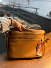 PRÉ LANÇAMENTO - Bolsa Carteiro MANCHESTER em couro legítimo