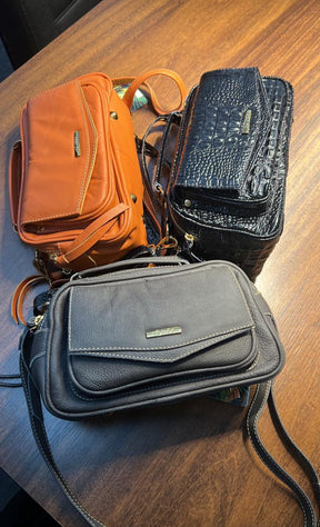 Bolsa MÔNACO em couro legítimo