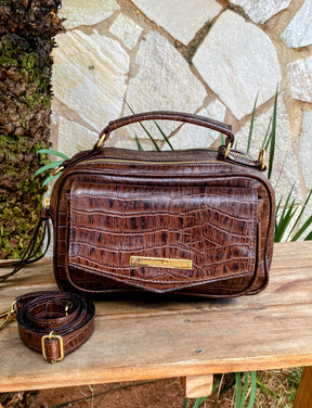 Bolsa MÔNACO em couro legítimo