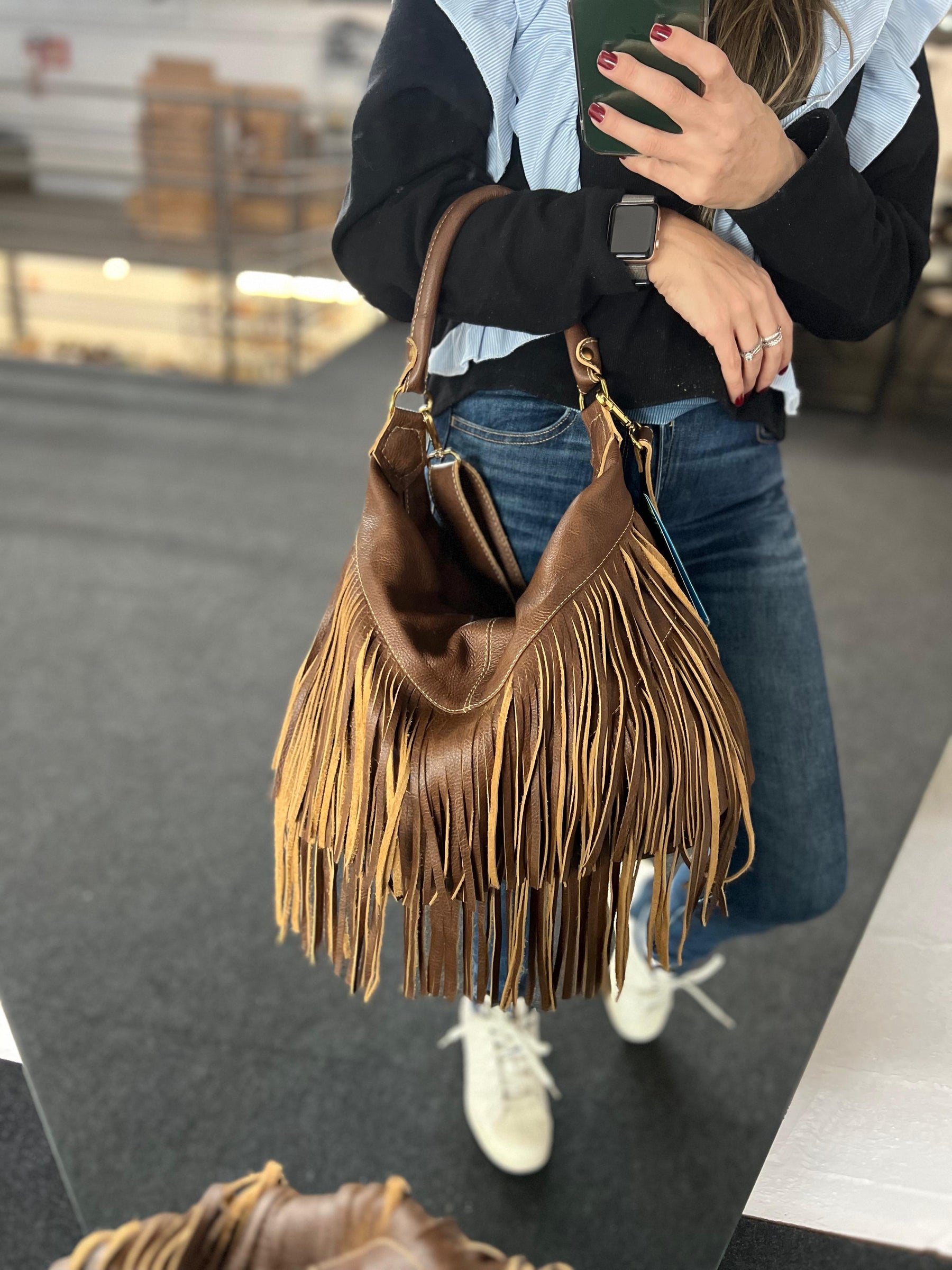 Bolsa SUÉCIA em couro legítimo