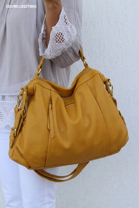 Bolsa LUXEMBURGO em couro legítimo