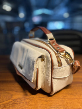 Bolsa MÔNACO em couro legítimo