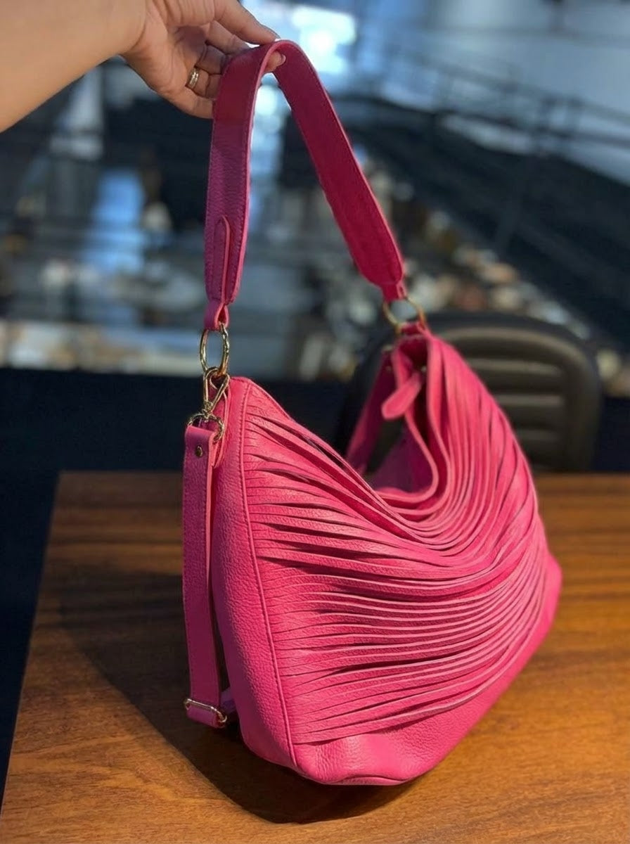 LANÇAMENTO! Bolsa OCEANO em couro legítimo