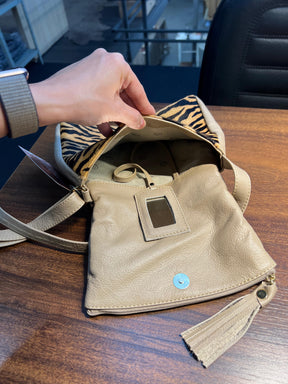 Bolsa ATENAS em couro legítimo