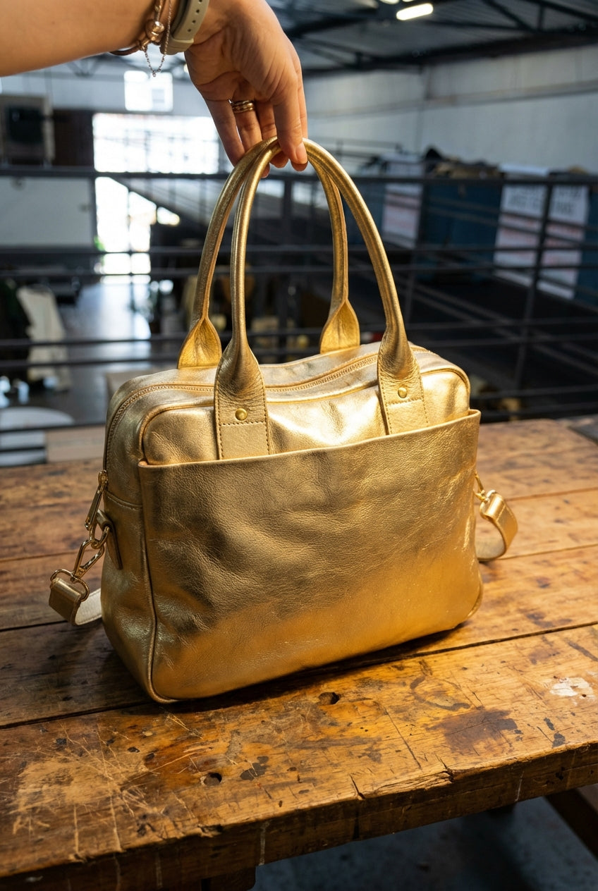 Bolsa BUENOS AIRES em couro legítimo