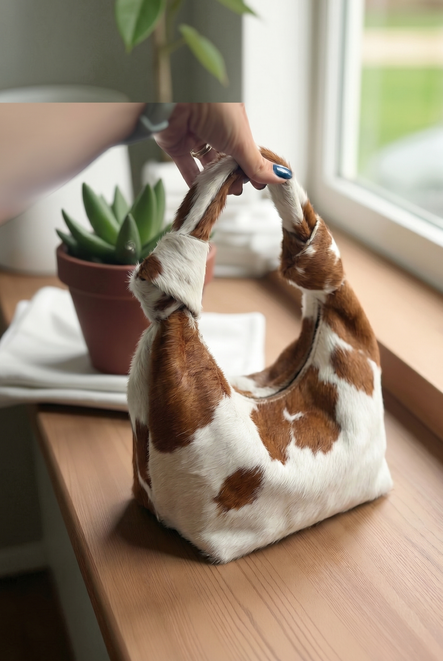Bolsa LEBLON em couro legítimo (Lançamento!)