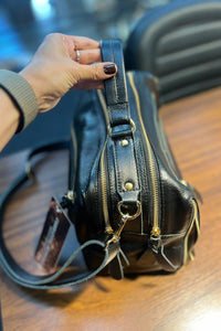 Bolsa SUÍÇA em couro legítimo