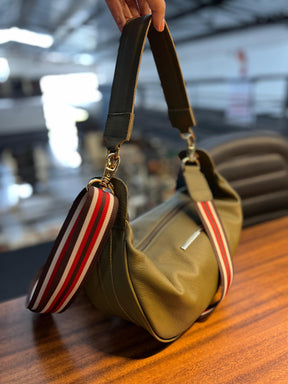 Bolsa MALIBU em couro legítimo