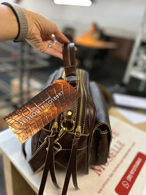 Bolsa MÔNACO em couro legítimo