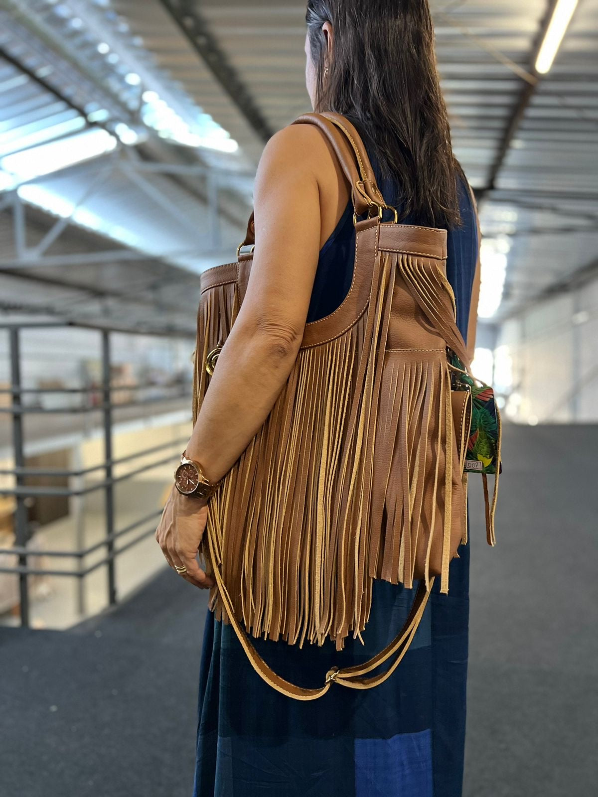 Bolsa ESCÓCIA em couro legítimo