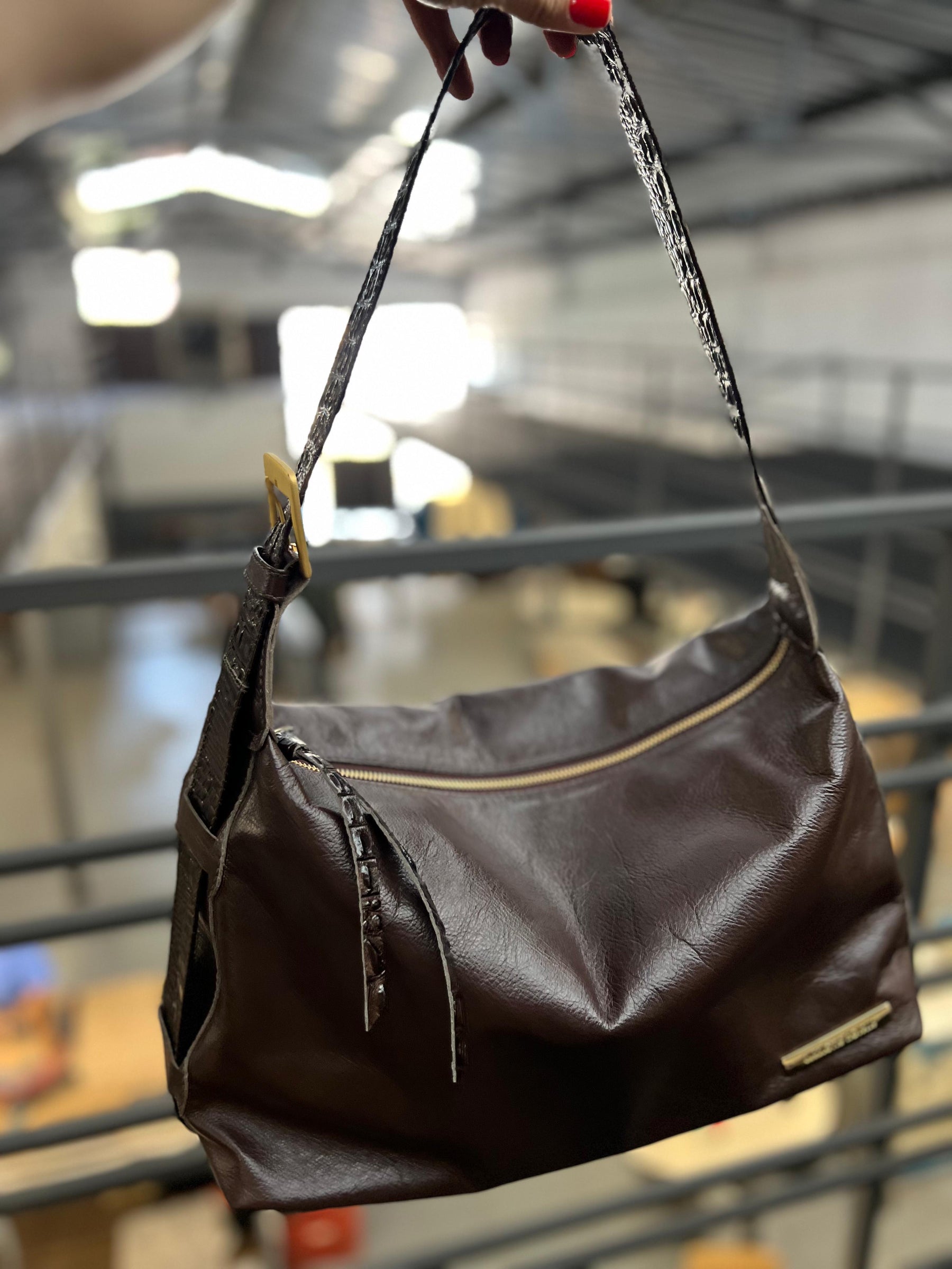 Bolsa LOS ANGELES em couro legítimo