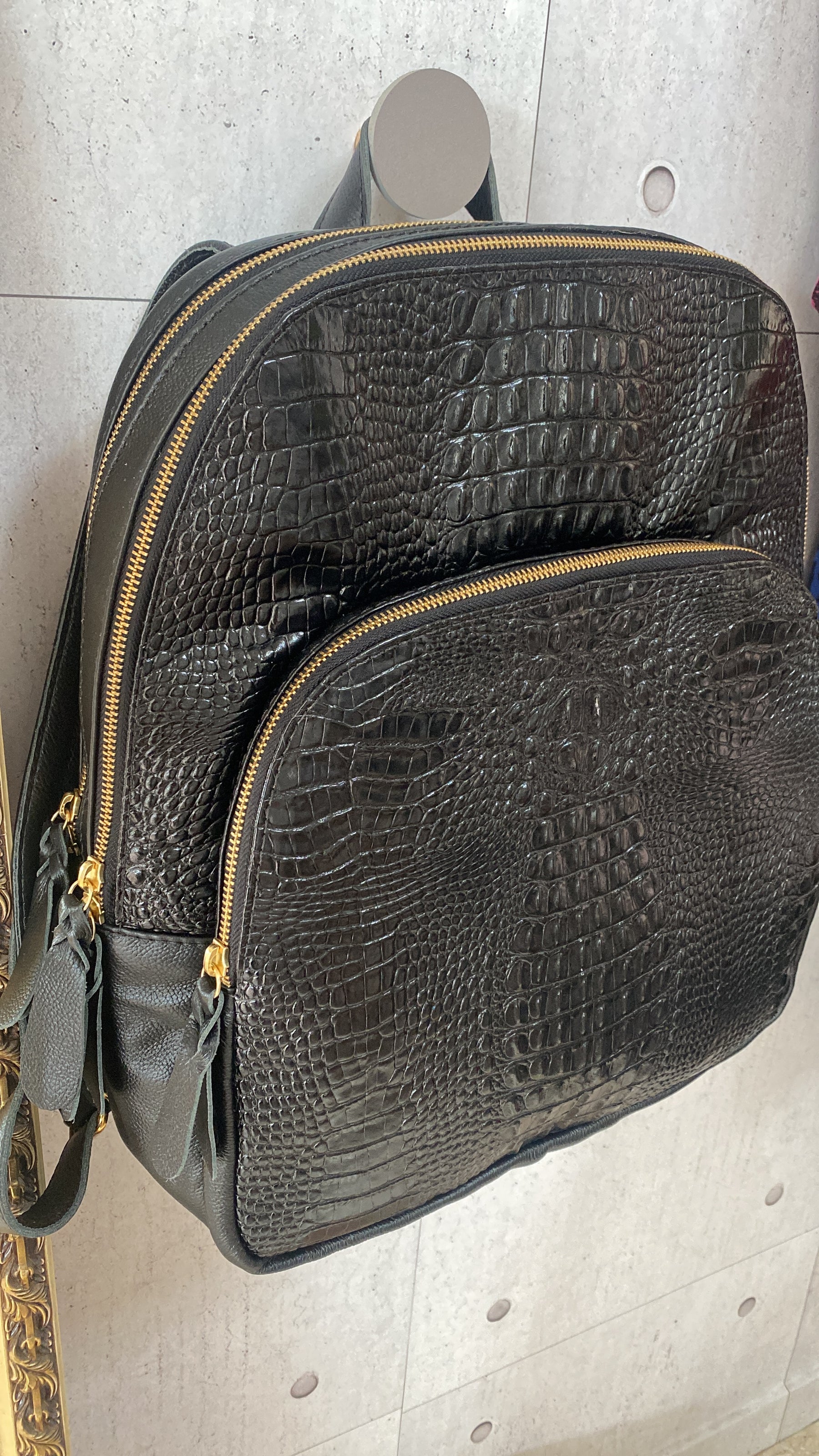 Mochila TORONTO em couro legítimo