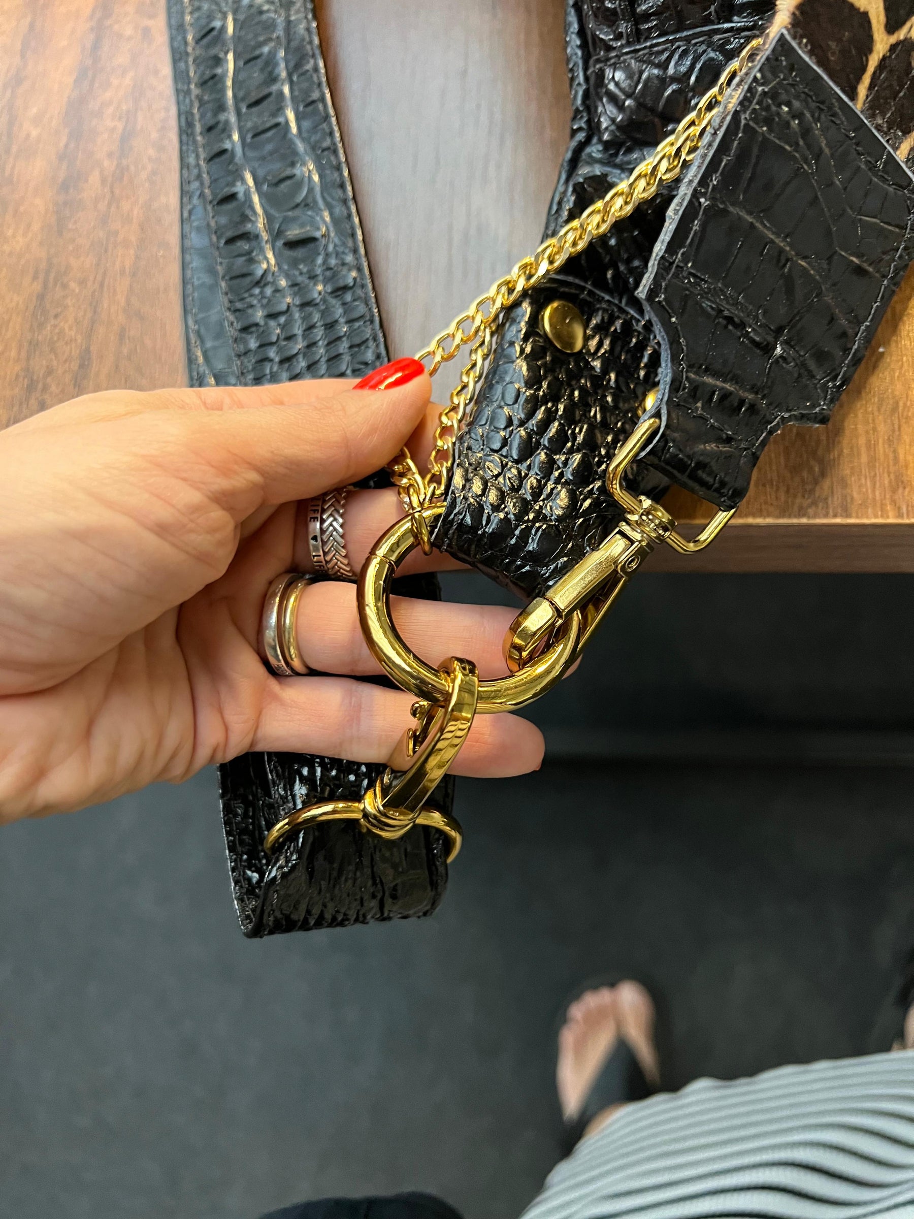 Bolsa IPANEMA em couro legítimo