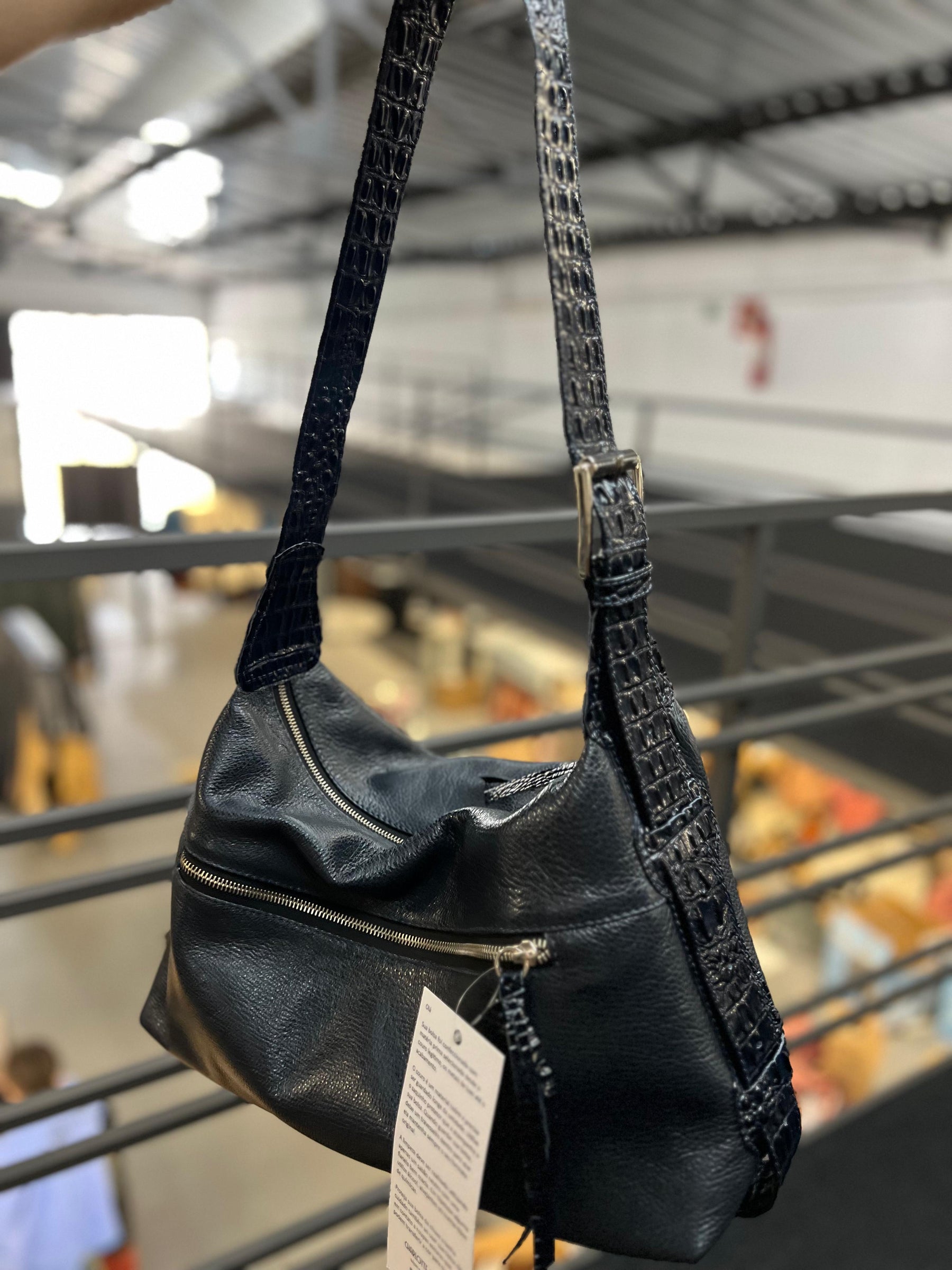 Bolsa LOS ANGELES em couro legítimo
