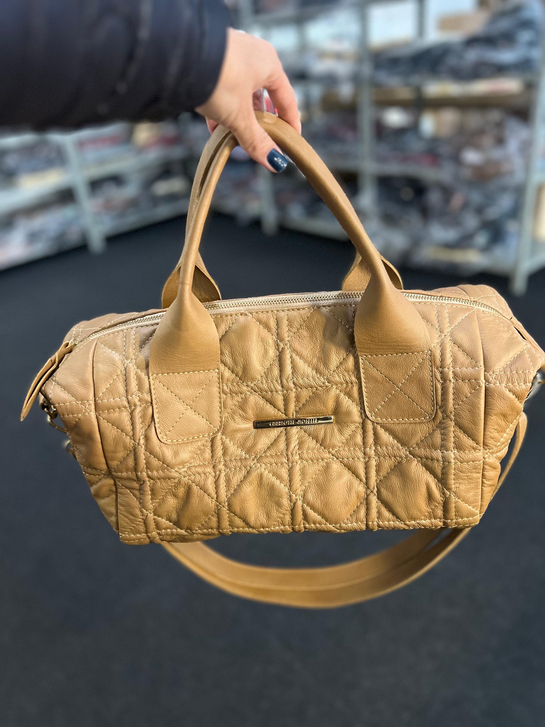 Bolsa BÉRGAMO em couro legítimo