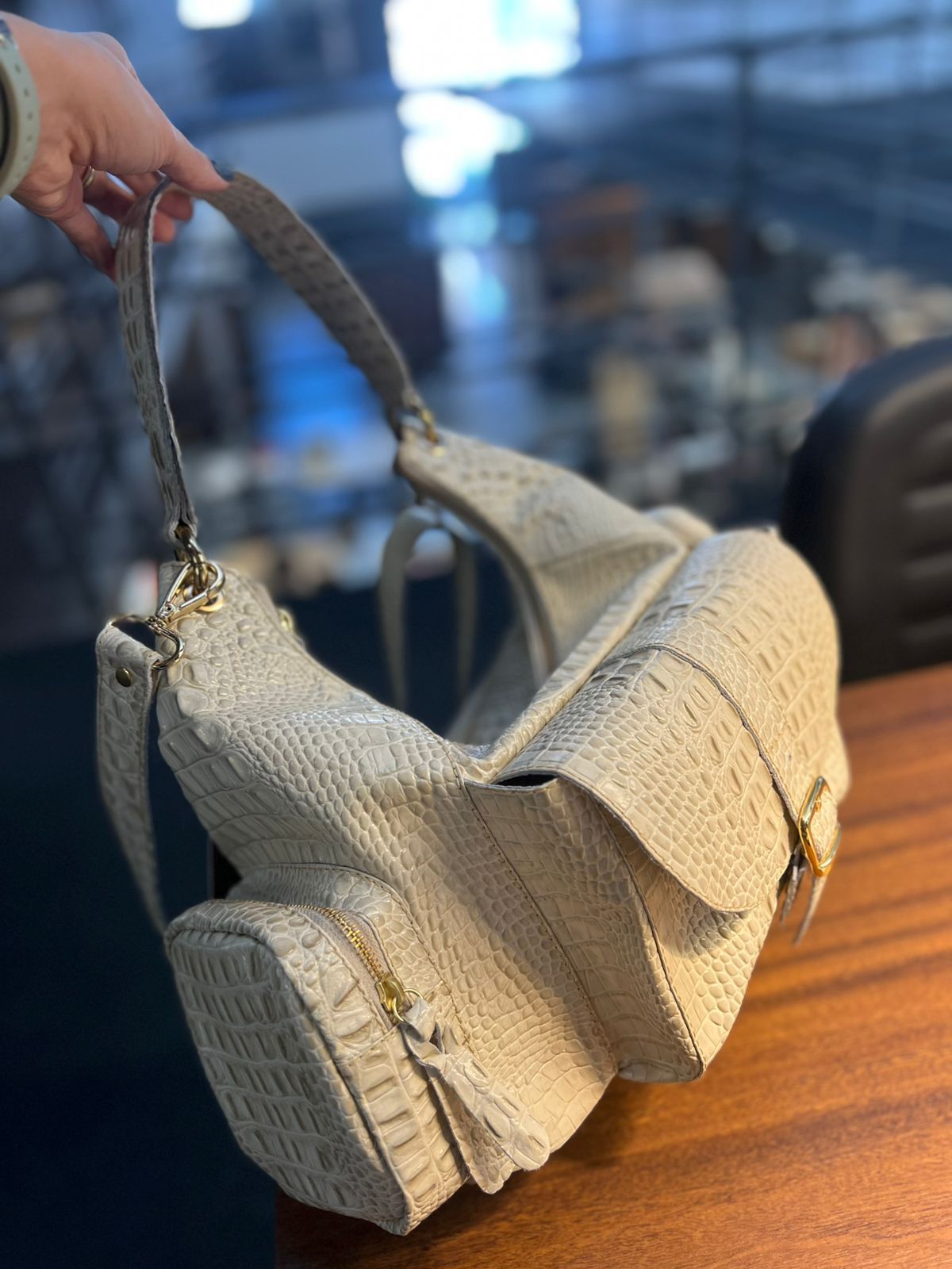 Lançamento! Bolsa HAVANA em couro legítimo