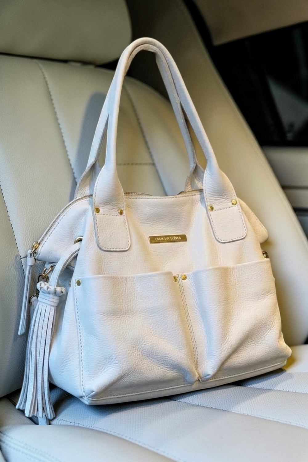 Bolsa IBIZA em couro legítimo