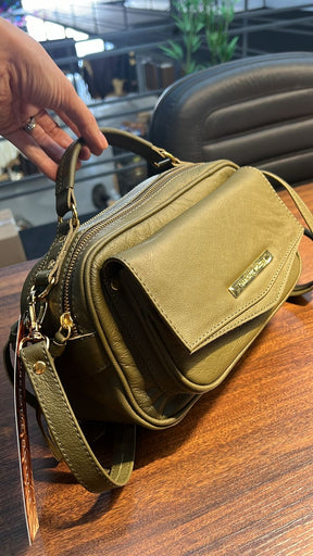 Bolsa MÔNACO em couro legítimo