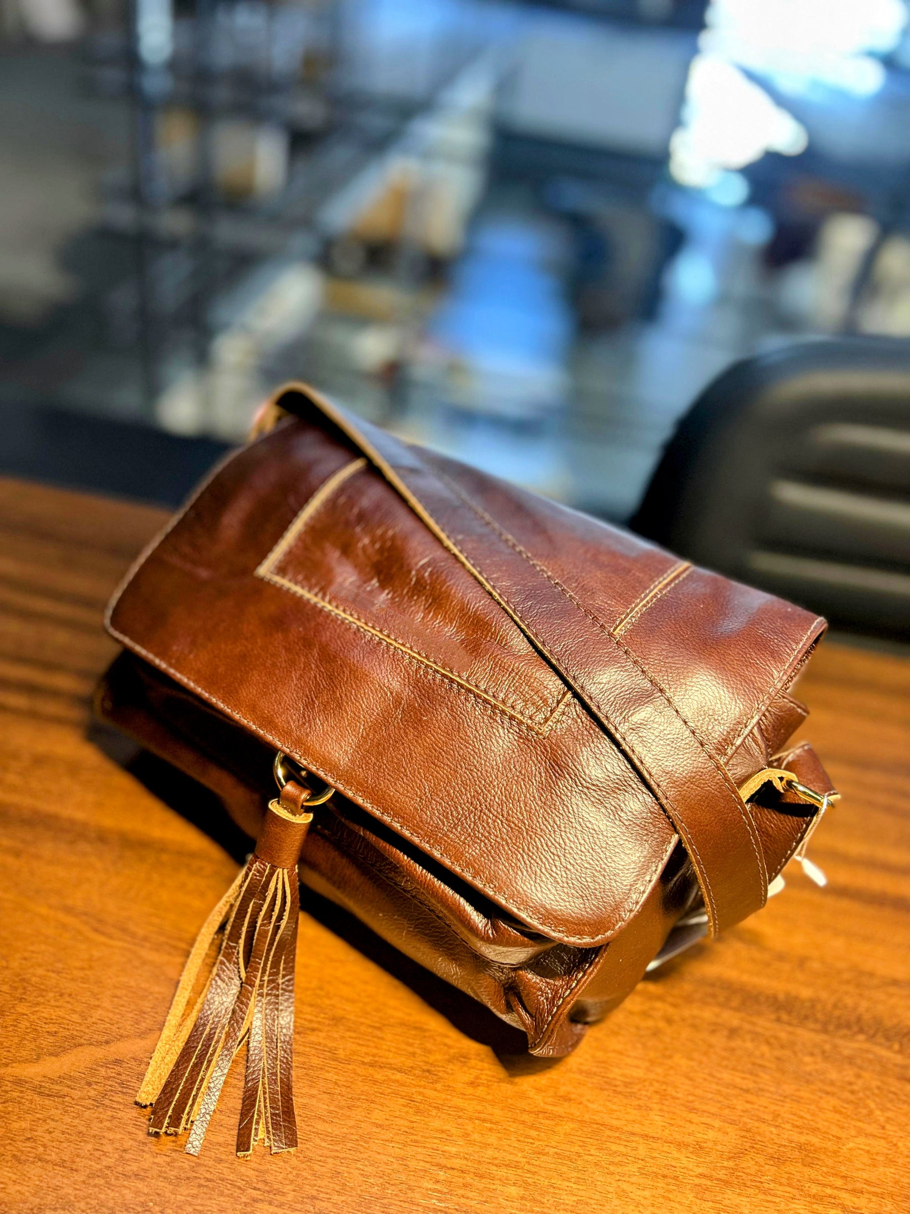 LANÇAMENTO! Bolsa MARROCOS em couro legítimo