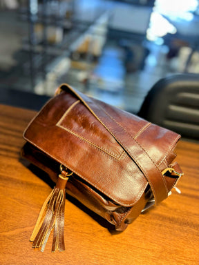 LANÇAMENTO! Bolsa MARROCOS em couro legítimo
