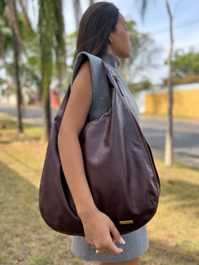 Bolsa BANGKOK em couro legítimo