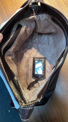 Bolsa CARTEIRO LIVERPOOL em couro legítimo