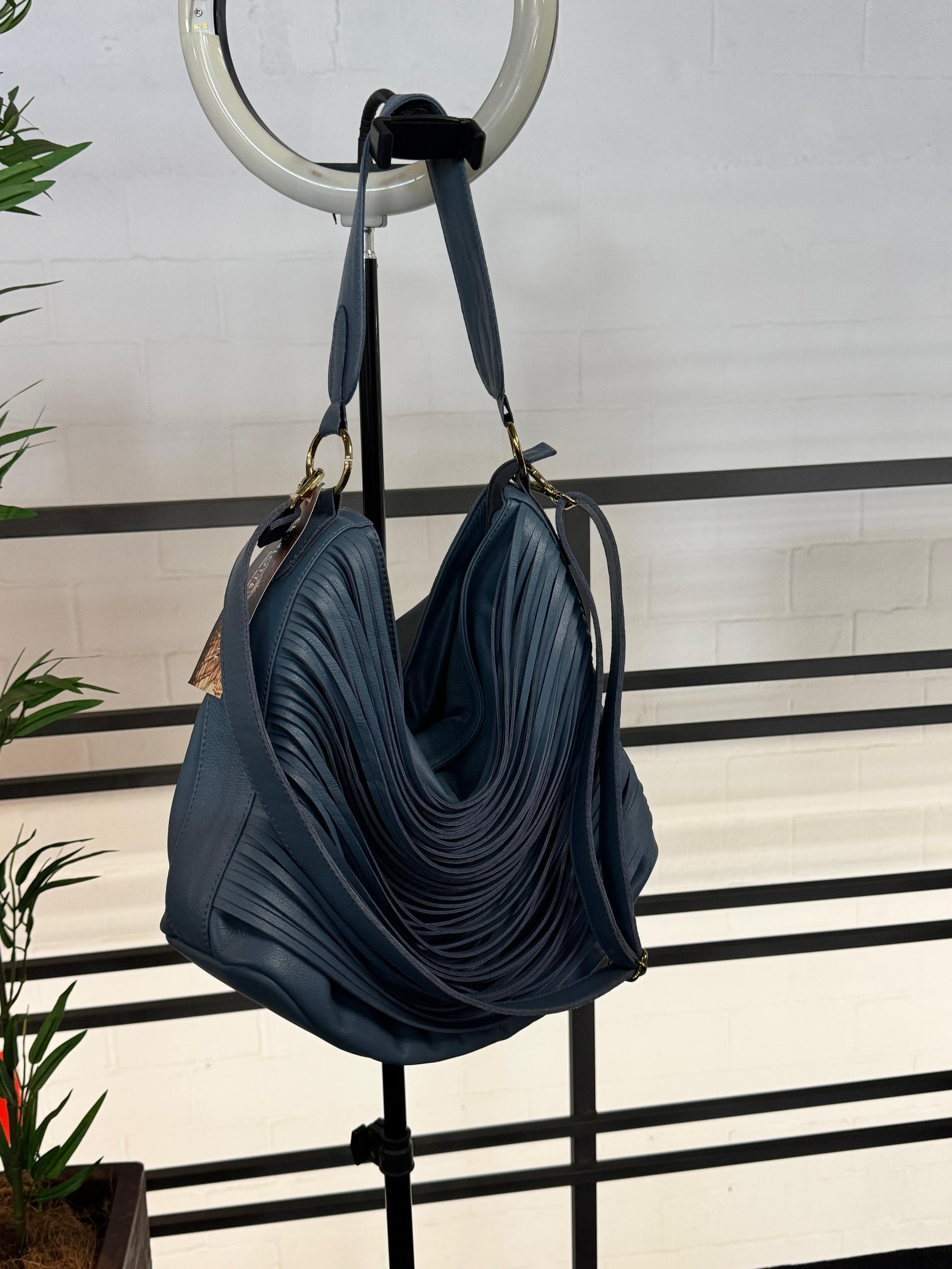 LANÇAMENTO! Bolsa OCEANO em couro legítimo